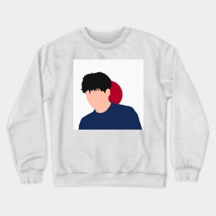 Yuki Tsunoda Face Art - Flag Edition Crewneck Sweatshirt